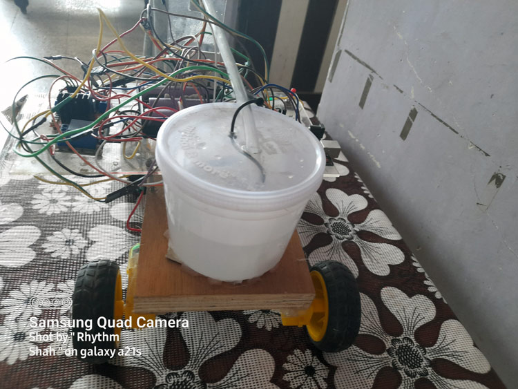 Arduino based Firerover