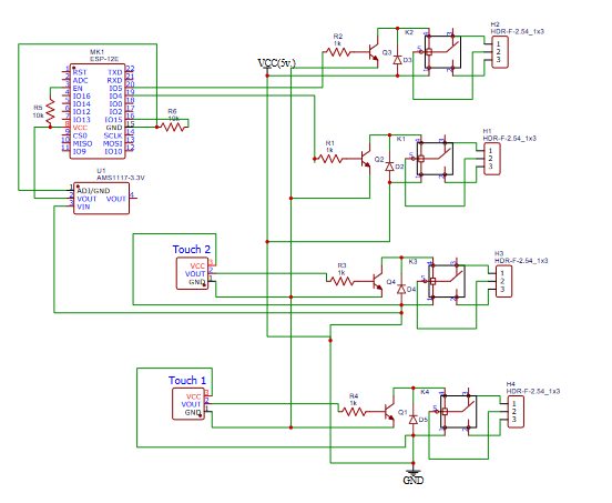 Home Automation Circuit Diagram