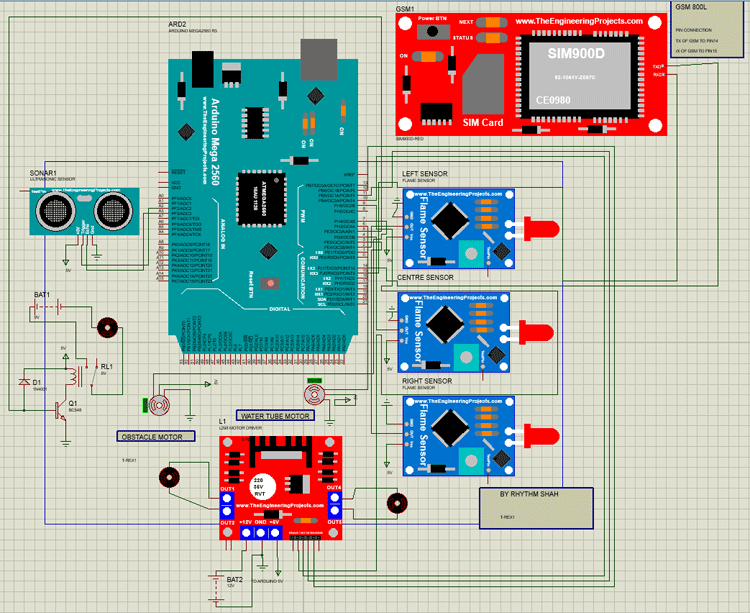 Firerover Circuit Diagram
