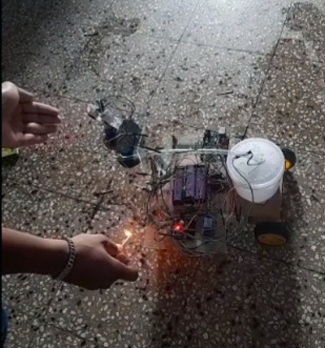 FireRover using Arduino