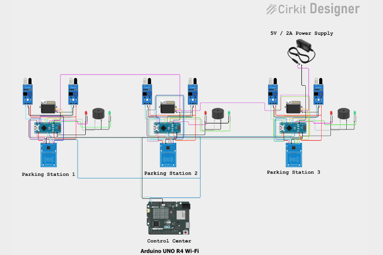 ParKIFY Circuit Diagram ParKIFY Project Circuit Diagram
