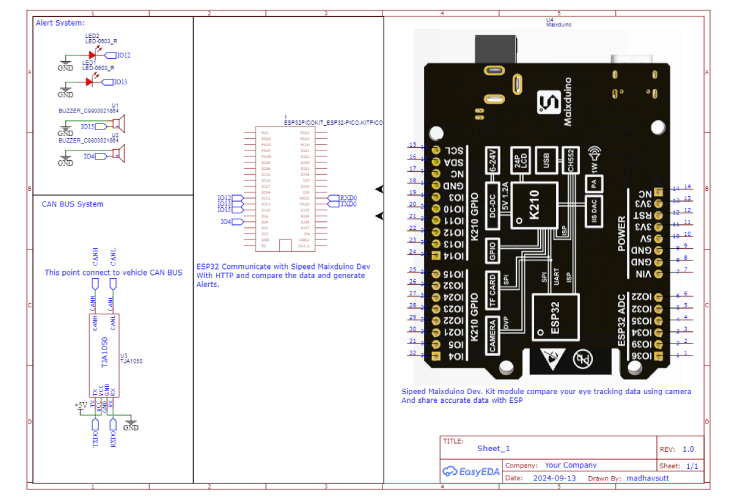 Schematics of In-Car Drowsiness Detection with CAN Bus and Maixduino Schematics of In-Car Drowsiness Detection with CAN Bus and Maixduino