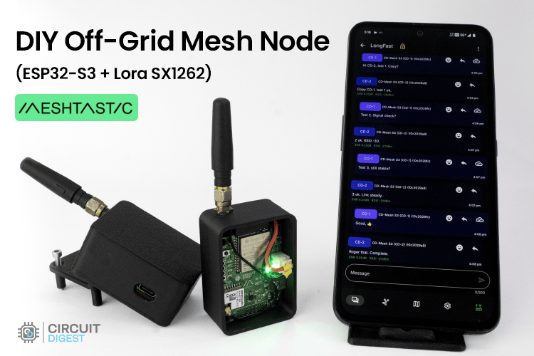 DIY Meshtastic Using ESP32 For Private Off-Grid Network DIY Meshtastic Using ESP32 For Private Off-Grid Network