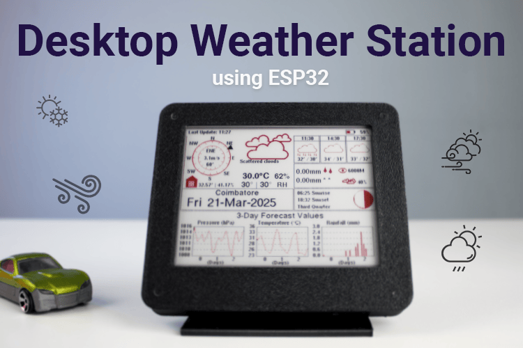 ESP32-Powered Personal Weather Station ESP32-Powered Personal Weather Station