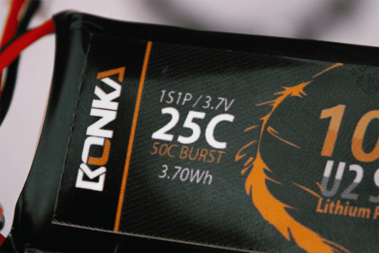 Closeup Battery C Rating