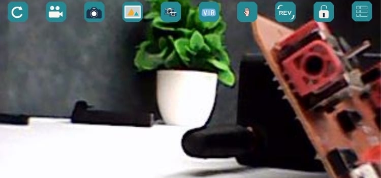 E88 drone WiFi camera footage view