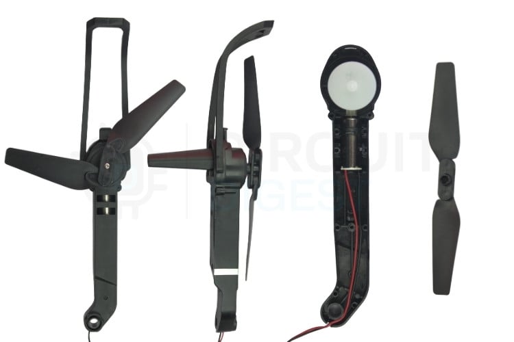 E88 Drone wing setup