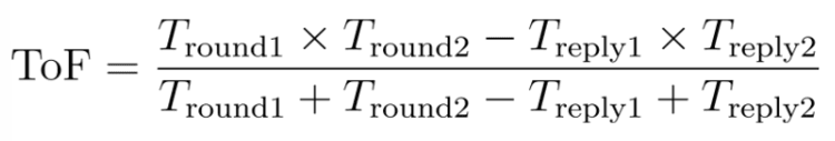 Formula to Calculate ToF