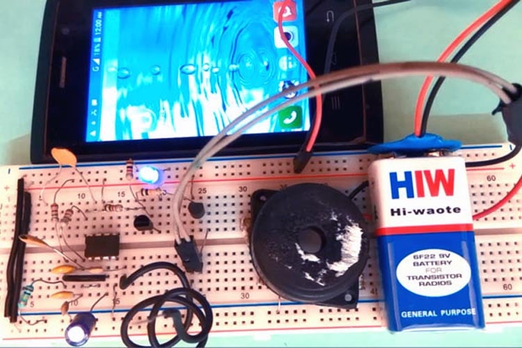 Cell Phone Detector Circuit Cell Phone Detector Circuit
