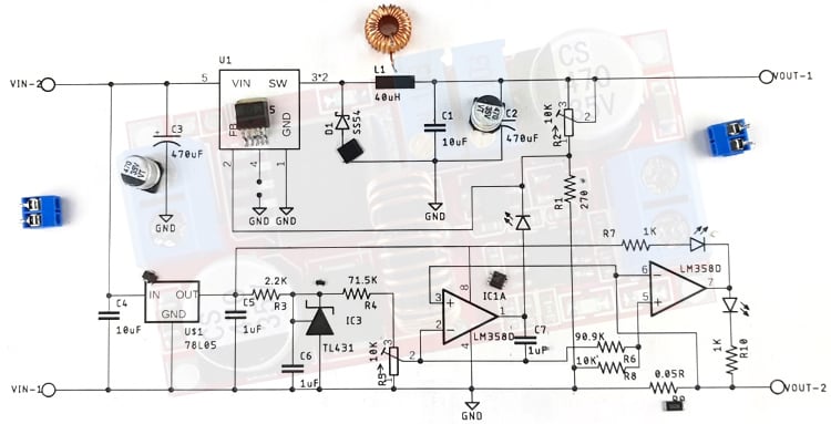 XL4015 DC DC Buck Converter Module XL4015 DC DC Buck Converter Module