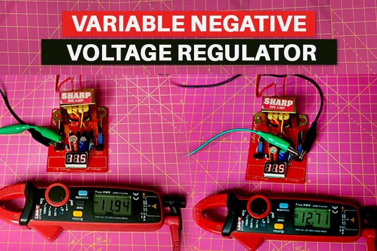 Simple Variable Negative Voltage Regulator Circuit Simple Variable Negative Voltage Regulator Circuit
