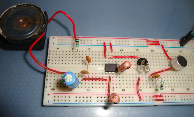 LM386 Based Audio Amplifier Circuit LM386 Audio Amplifier Circuit