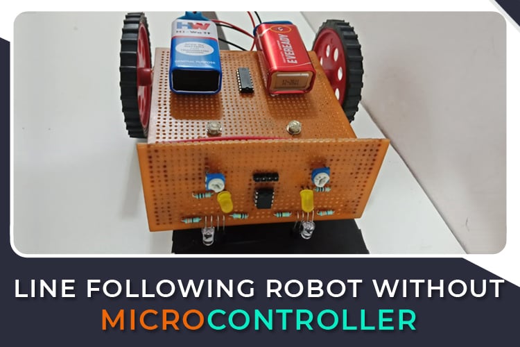 Line Follower Robot without Microcontroller Line Follower Robot without Microcontroller
