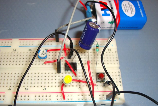 1 Minute Timer Circuit using IC 555 1 Minute Timer Circuit using IC 555