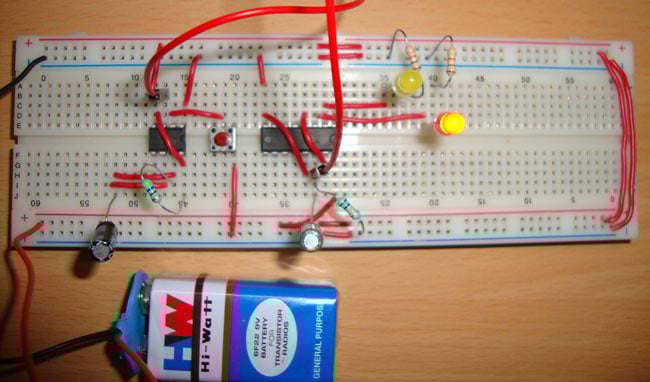 Toggle Switch Circuit using 555 Timer IC Toggle Switch Circuit using 555 Timer IC