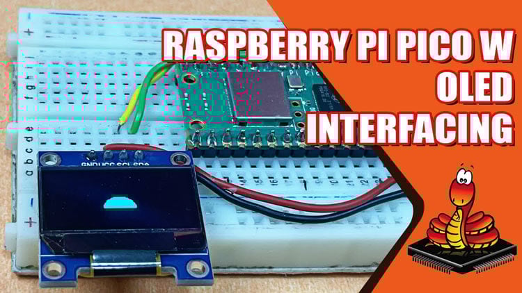 Raspberry Pi Pico W with OLED Display Raspberry Pi Pico W with OLED Display