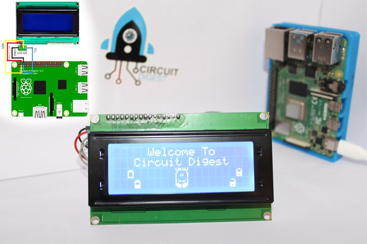 Interfacing 20x4 LCD with Raspberry Pi 4 Interfacing 20x4 LCD with Raspberry Pi 4