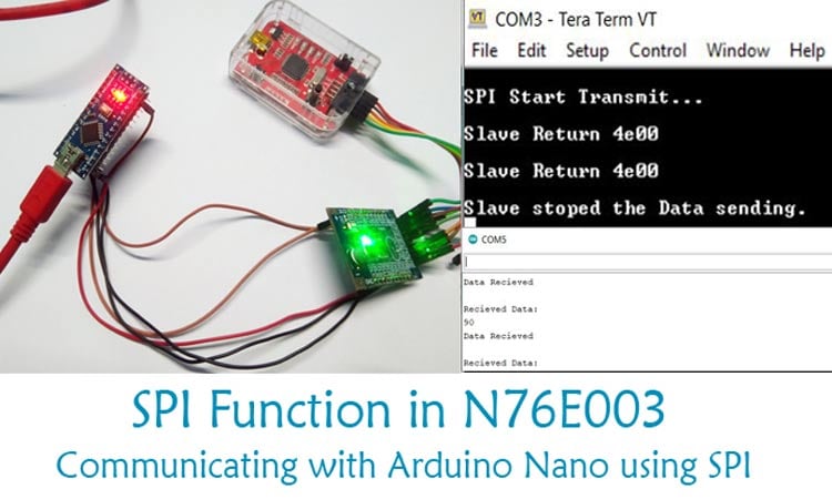 Interfacing Nuvoton with Arduino Through SPI Interfacing Nuvoton with Arduino Through SPI