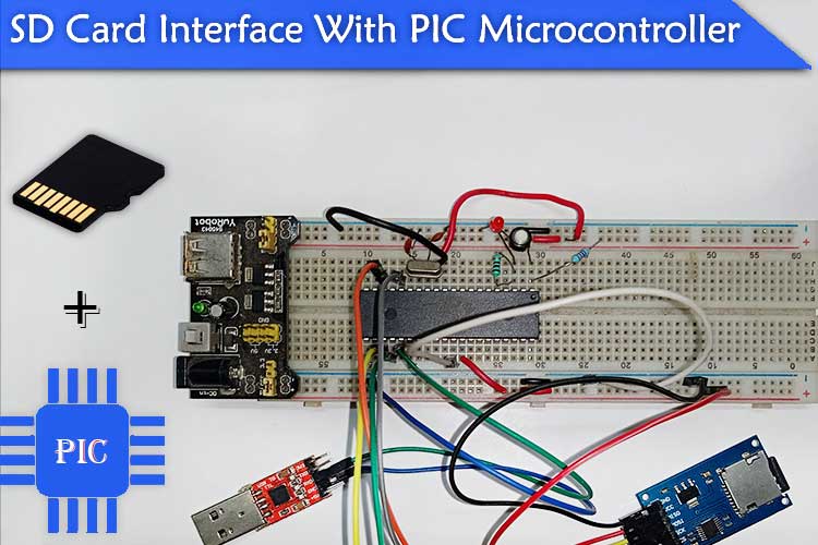 Communication between SD Card and PIC Microcontroller Interfacing SD Card with PIC Microcontroller