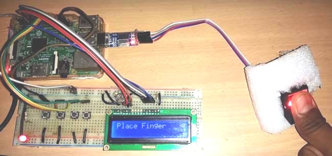 Raspberry Pi Fingerprint Sensor Interfacing Tutorial Raspberry Pi Fingerprint Sensor Interfacing Tutorial