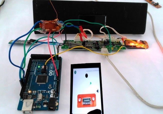 Smart Phone Controlled Bluetooth FM Radio using Arduino and Processing Smart Phone Controlled Bluetooth FM Radio using Arduino and Processing
