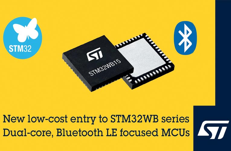 STMicroelectronics' STM32WB Series Dual-Core Microcontrollers STMicroelectronics' New STM32WB Series Dual-Core MCUs