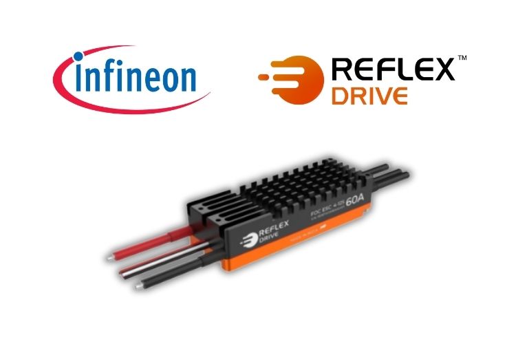 Reflex Drive Integrates Infineon for Advanced UAVs Reflex Drive Integrates Infineon for Advanced UAVs