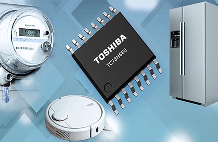 TC78H660FNG Dual H-bridge Motor Driver IC from Toshiba TC78H660FNG Dual H-bridge Motor Driver IC from Toshiba