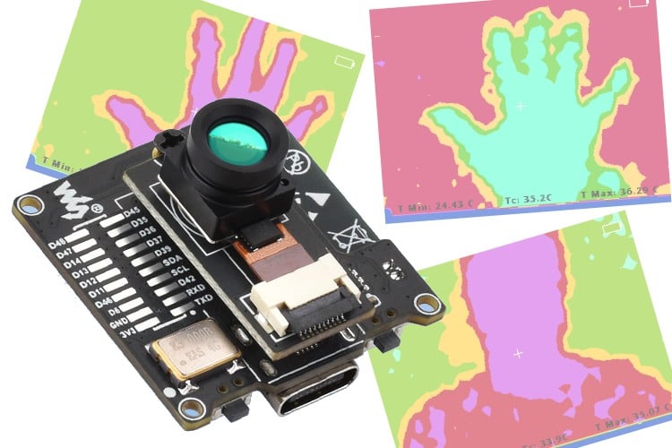 ESP32-S3 IR Thermal Imaging Camera Module ESP32-S3 IR Thermal Imaging Camera Module