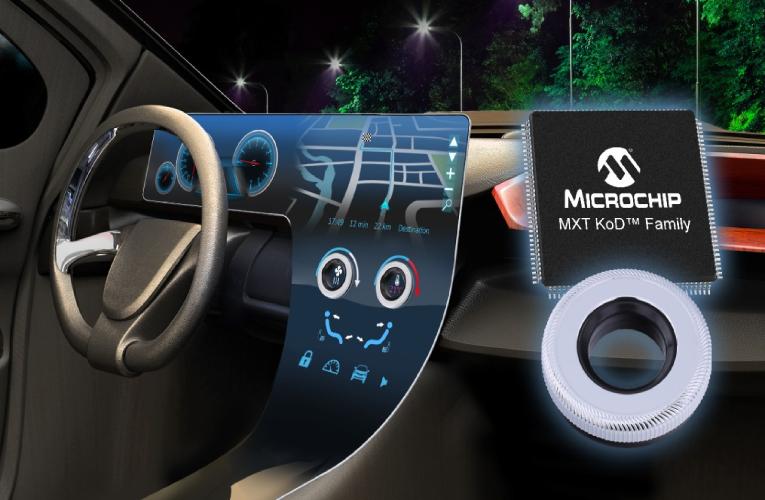 maXTouch Knob-on-Display Family of Touchscreen Controllers maXTouch Knob-on-Display Family of Touchscreen Controllers