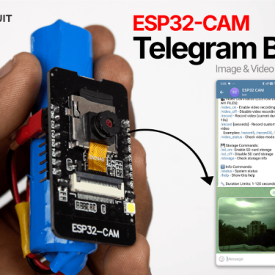 ESP32-CAM Telegram Bot ESP32-CAM Telegram Bot