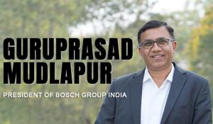 Guruprasad Mudlapur, President of Bosch Group India