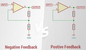 Positive Feedback Vs Negative Feedback in Op-Amps Circuits Positive Feedback Vs Negative Feedback in Op-Amps Circuits