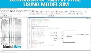 Designing of RAM in VHDL using ModelSim Designing of RAM in VHDL using ModelSim