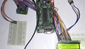 Digital Thermometer using LM35 and 8051 Digital Thermometer using LM35 and 8051