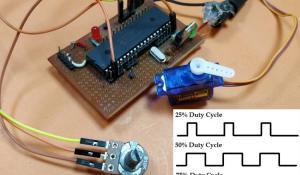 Generating PWM signals on GPIO pins of PIC Microcontroller: Controlling Servo Motor Generating PWM signals on GPIO pins of PIC Microcontroller: Controlling Servo Motor