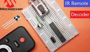 PIC Microcontroller Based IR Signal Decoder  IR Signal Decoder using TSOP and PIC Microcontroller