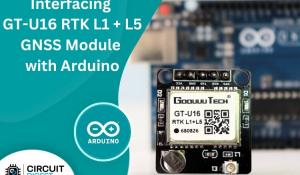 Goouuu Tech GT-U16 RTK L1+L5 Module with Arduino Goouuu Tech GT-U16 RTK L1+L5 Module with Arduino