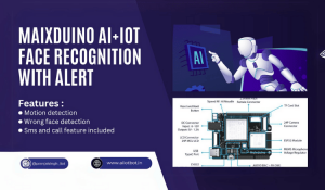 Maixduino AI and Iot Face Recognition with Alert Smart AI-Powered Surveillance Camera